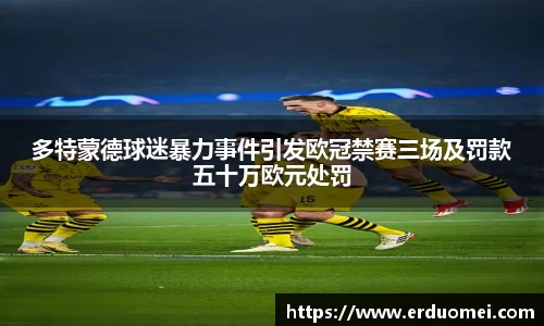 多特蒙德球迷暴力事件引发欧冠禁赛三场及罚款五十万欧元处罚