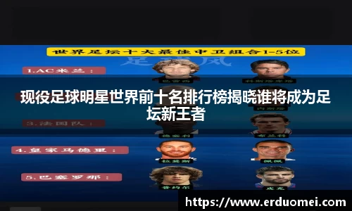 现役足球明星世界前十名排行榜揭晓谁将成为足坛新王者